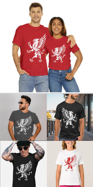 Tribal Griffin tshirt