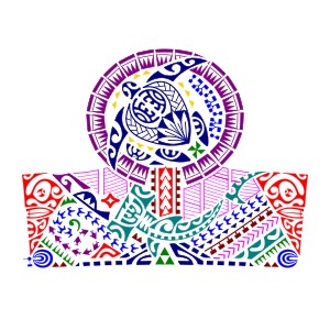 Polynesian short sleeve tattoo