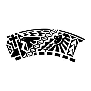 Eagle and lion tattoo