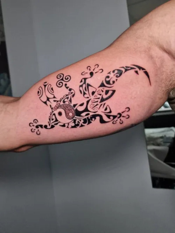 Andrea - gecko tattoo