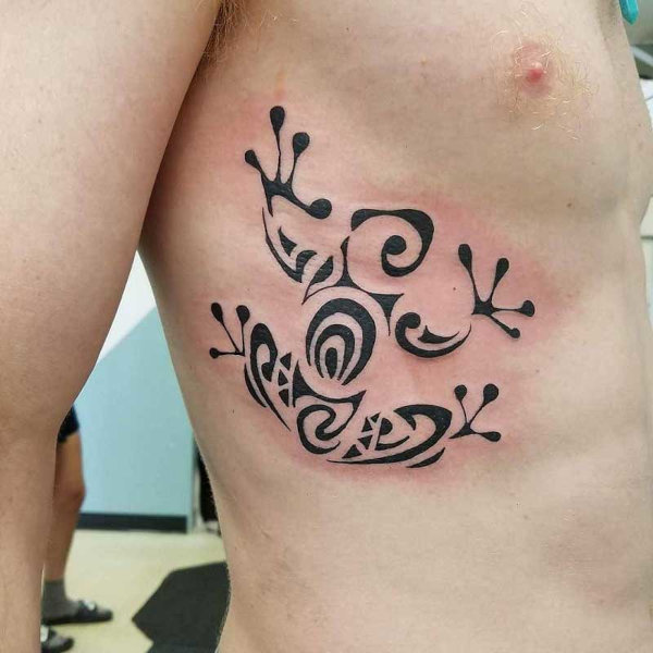 Dale - fertility frog tattoo