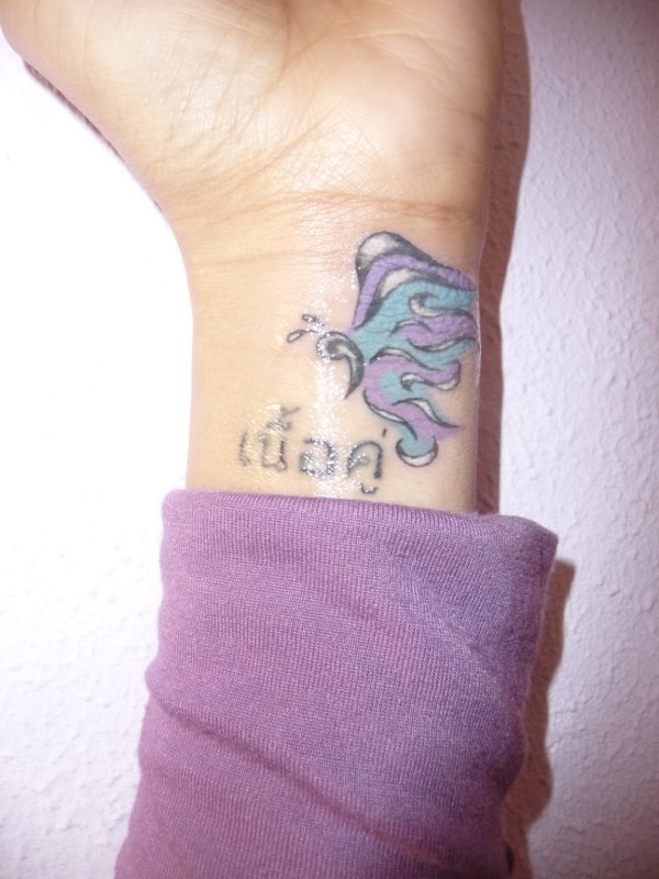 Valerie - Butterfly tattoo