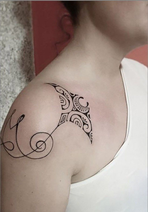 Guest - M manta tattoo